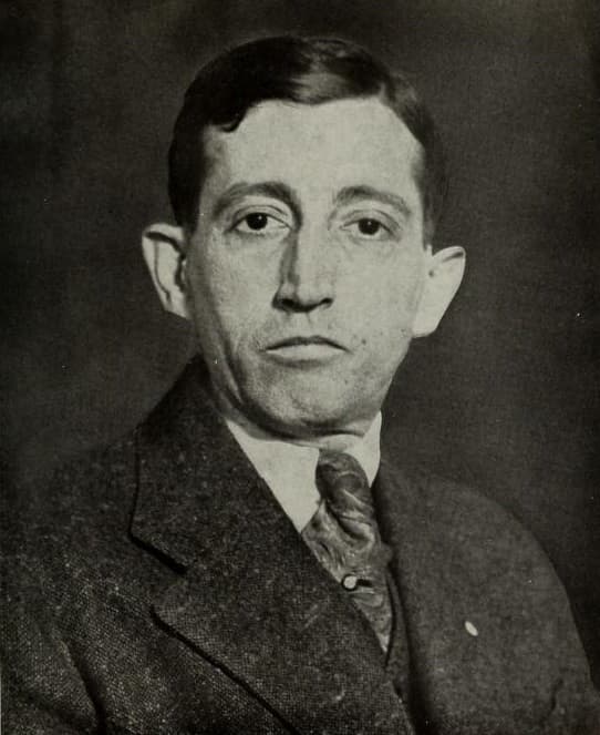 A formal black-and-white photographic portrait of Will H. Hays in a suit.