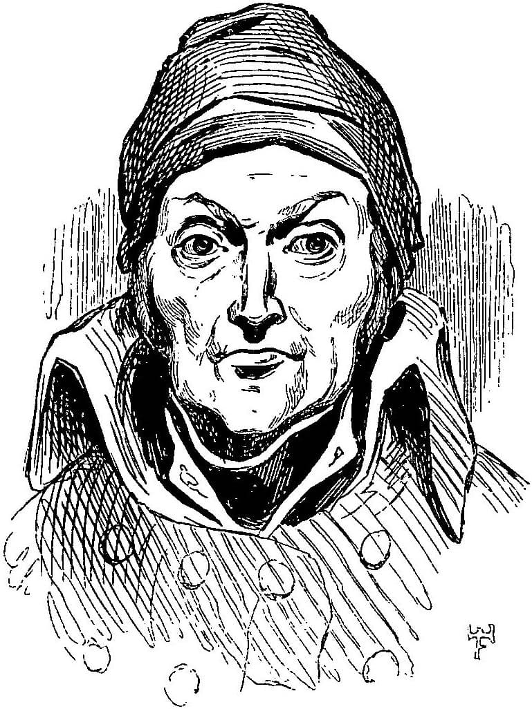 Engraved portrait of Nicolas Appert